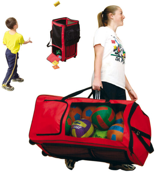 Spordas Megatasche Big Red mit Rollen, 95 x 95 x45 cm