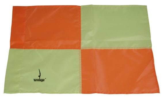 Fahne für Grenzstange bis Ø 26mm, 40x40cm