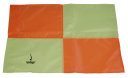 Fahne für Grenzstange bis Ø 26mm, 40x40cm