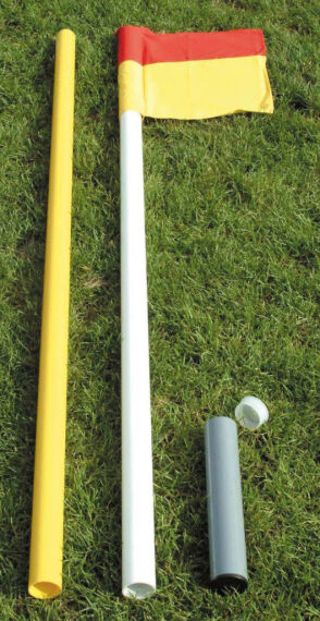 Eckstange Allround, Ø 50 mm, weiß