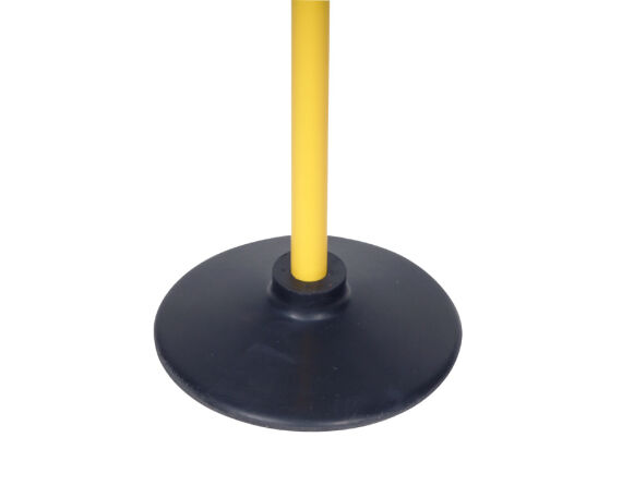 Tellerfuß Standard aus massivem Gummi, Ø 25 cm, 600 g, für 25 und 26 mm Stangen