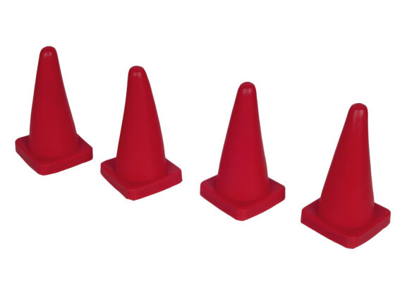 Flexible Hütchen 4er Set, 10 cm, nach IAAF