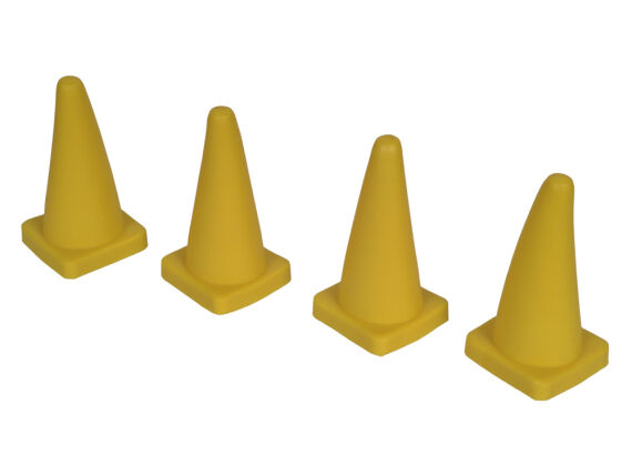 Flexible Hütchen 4er Set, 10 cm, nach IAAF