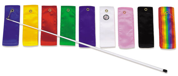 Gymnastikband Training, 4 m, grün