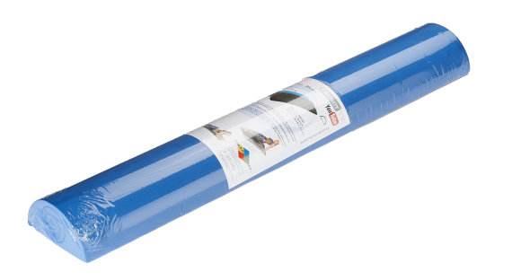 Faszien Massagerolle Media 91x15cm halbrund blau