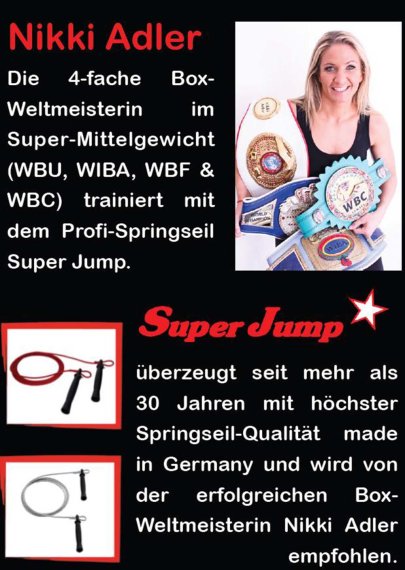 Profi-Springseil Super Jump, mit 300 cm...
