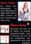 Profi-Springseil Super Jump, mit 300 cm längenverstellbarem Kunststoffseil