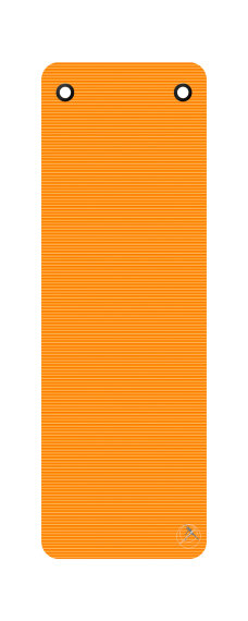 ProfiGymMat Gymnastikmatte Professional 180x60x1cm mit Ösen orange