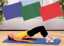 Gymnastikmatte Komfort 180 x 100 x 1 cm grün