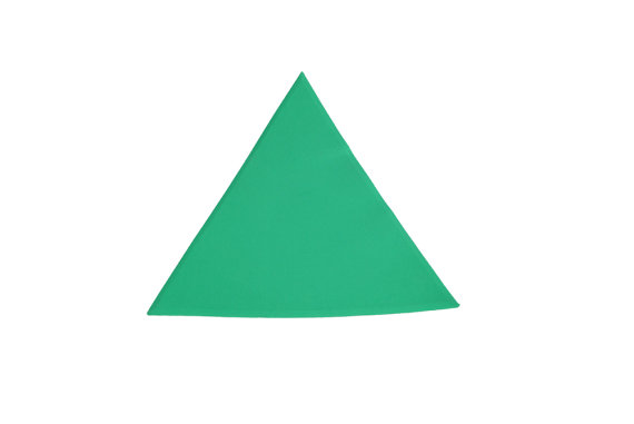 Bodenmarkierung Dreieck 24 cm grün