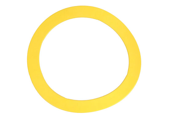 Bodenmarkierung Ring Ø 32 cm gelb