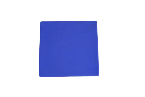 Bodenmarkierung Quadrat 20 x 20 cm blau