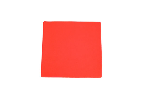 Bodenmarkierung Quadrat 20 x 20 cm rot