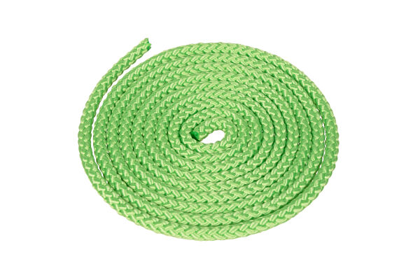 Springseil / Gymnastikseil Wettkampf, 9 mm Ø, 300 cm, leuchtgrün