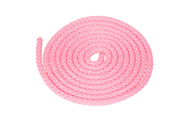 Springseil / Gymnastikseil Wettkampf, 9 mm Ø, 300 cm, leuchtpink