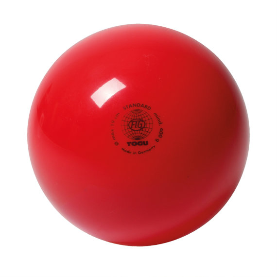 Togu Gymnastikball Standard, Ø19cm, 420g, rot