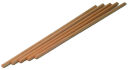 Turnstab aus Buchenholz farblos lackiert, ca. 100 cm, Ø 2,4 cm