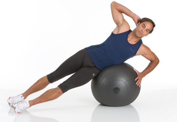 Togu Gymnastikball Powerball Challenge, ABS, 55-65 cm