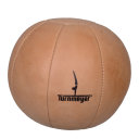 Medizinball aus Leder, Turnmeyer Classic, 5 kg, Ø ca. 26 cm