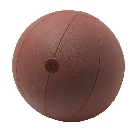 Togu Medizinball aus Ruton, 1,5 kg, Ø 28 cm, braun