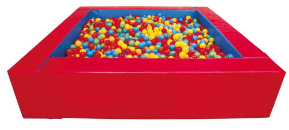 Ball Pool Quadratisch 225 x 225 x 50 cm