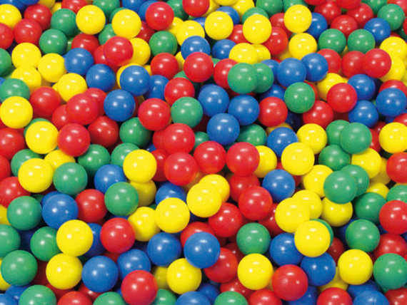 Ball Pool Bälle Ø 60 mm (500 Stück)