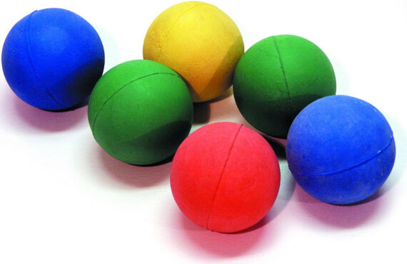 Moosgummiball Ø 63 mm, blau