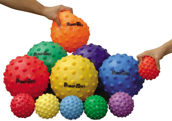 Spordas Zeitlupenball, Bump Ball Slomo, 6er-Set, Ø 10 cm