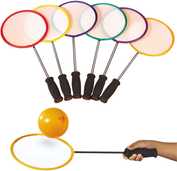 Spordas Badaloons Schläger, 6er-Set