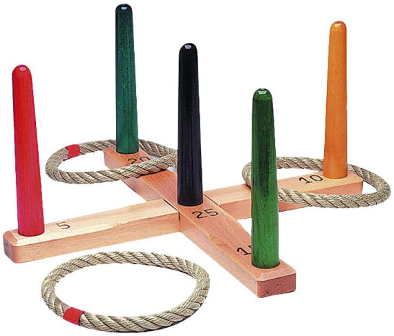 Ersatzringe aus Hanf (3 Stück) für Ringwurfspiel