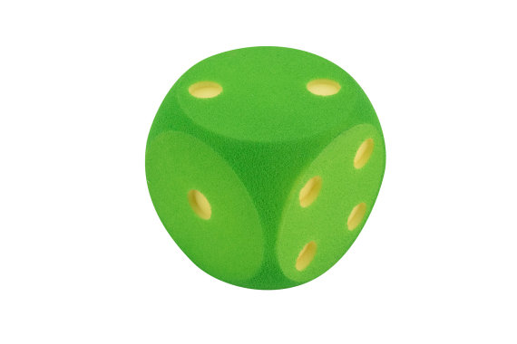 VOLLEY® Schaumstoffwürfel 16 cm, grün