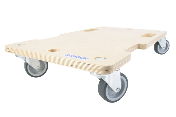 Rollbrett Multi mit Griffmulden, 60x35x11cm