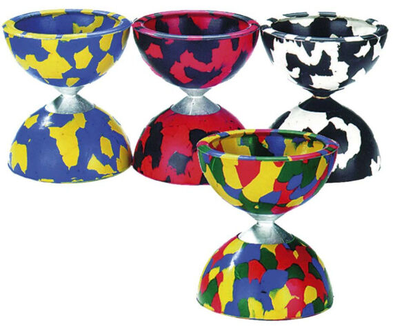Diabolo Arlequino, Höhe: 75mm, Ø 65mm, 150g