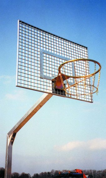 Basketball-Einmastanlage Robust