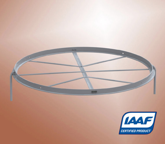 Kugelstoß- Hammerwurfring IAAF-zertifiziert, mit Entwässerung