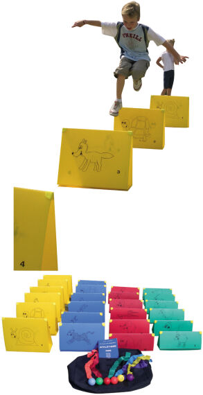 Megaform Hürden Set Animal, 26er-Set