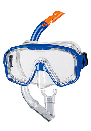Beco Tauchermaske-Schnorchel-Set BAHIA, Kinder 12+, blau