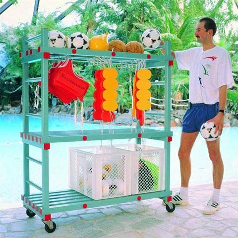 Materialwagen Ideal Super (BxTxH) 138 x 60 x 175 cm