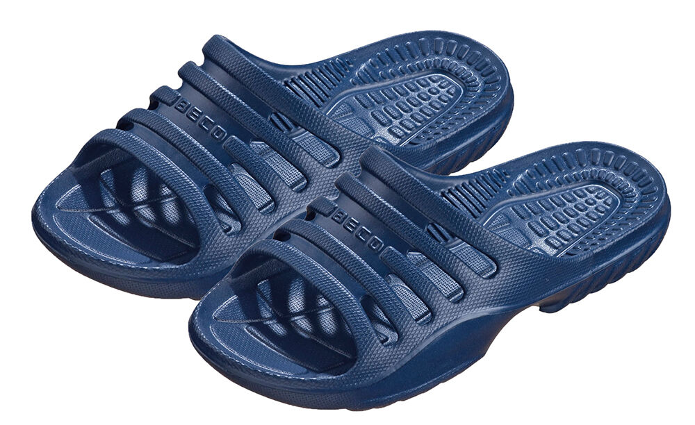 BECO Pantoletten, Badelatschen Unisex, Mules femme, Vert (Oliv Od. Hellgrün 88), 36 EU