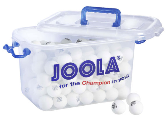 Joola Tischtennisbälle Training (144 Stück) im Eimer