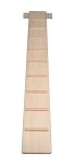 Hühnerleiter 240 x 27,5 cm mit Einhängebügel für Sprossenwände und Variosprungkästen