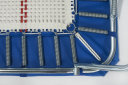 Eurotramp Minitramp 112, Tuch aus 13 mm Nylonbändern, 28 Stahlfedern