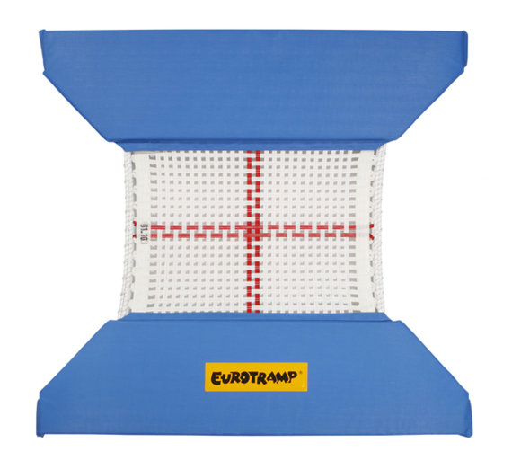 Eurotramp Open-End-Minitramp Premium, Tuch aus 6 mm Nylonbändern