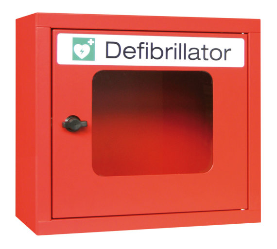 Defibrillator-Schrank ohne Alarmfunktion