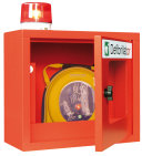 Defibrillator-Schrank mit Alarmfunktion (Sirene + Lampe)