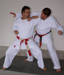 Karate Anzug weiß 14 oz 130 cm, Gr. 0