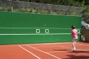 Geräuschdämmung für Tenniswand Typ I einseitig bespielbar