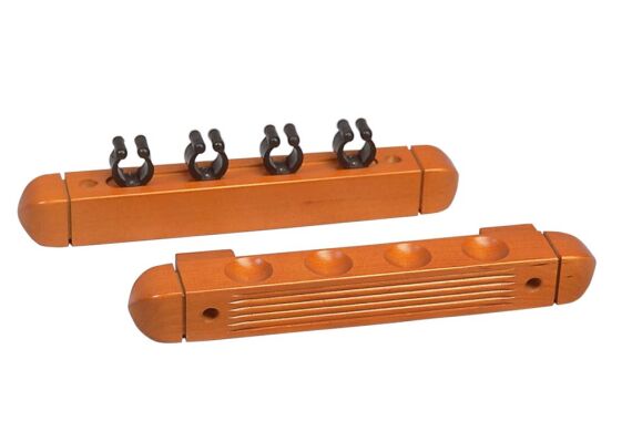 Wandhalter Antik für 4 Queues, braun