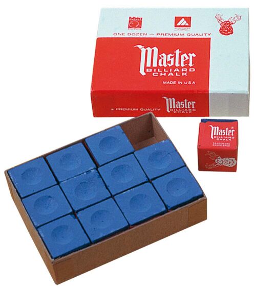 Billard Kreide Master, blau