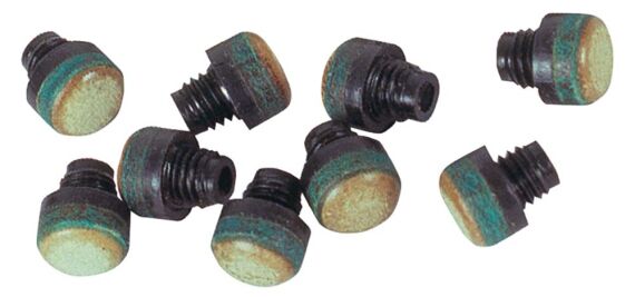 Ersatzschraubleder, M-8, 12 mm (10 Stück)